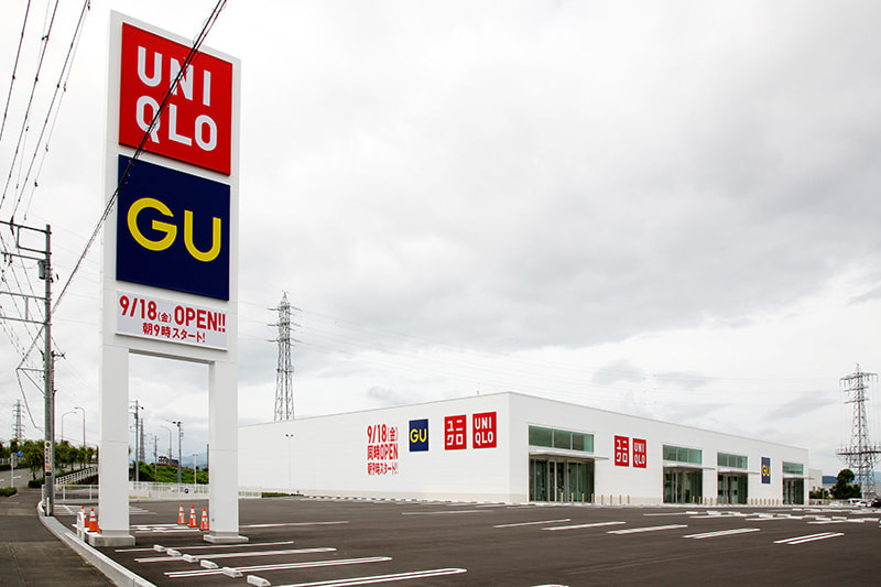 ユニクロ・GU富士店新築